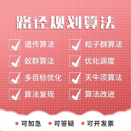 matlab路径规划算法遗传算法Python强化学习多目标优化遗传粒子群