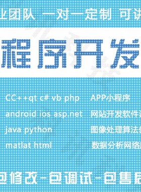 java代编程调试matlab软件开发php代码编写c++语言python深度学习