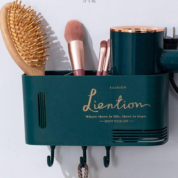 新款免打孔吹风机架放置架吹风筒收纳卫生间置物架挂墙电风吹通用,家庭/个人清洁工具,吹风机置物架,淘宝优惠券,粉丝福利购,淘宝优惠卷