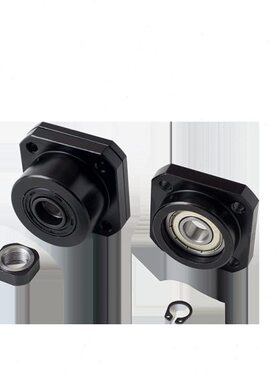 精密滚珠丝杆支撑座FK/FF6 8 10 12 15 20 25 30丝杠固定座轴承座