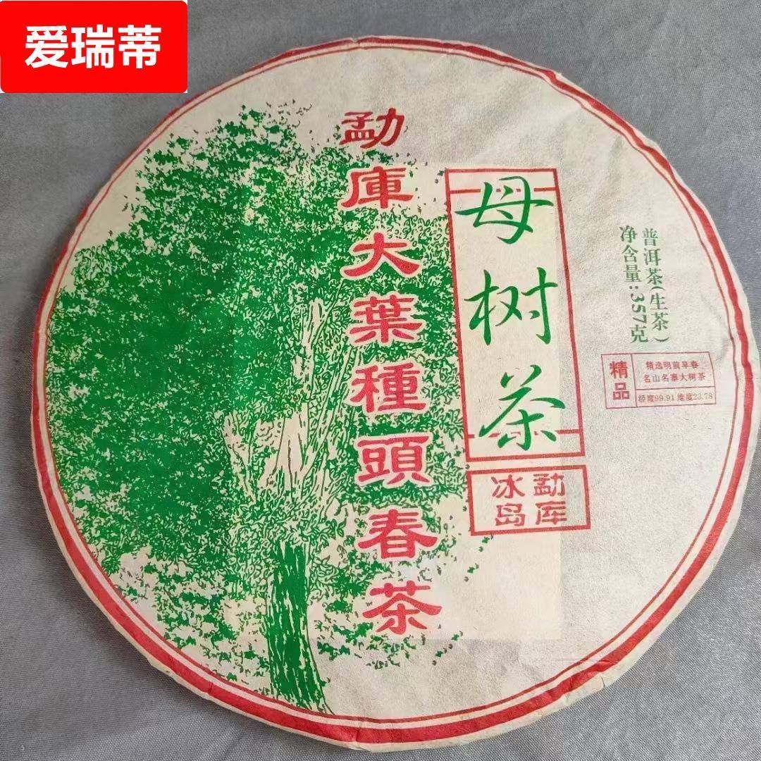 2016年班章老树茶厂勐库大叶种头春母树茶勐库冰岛生茶干仓高香