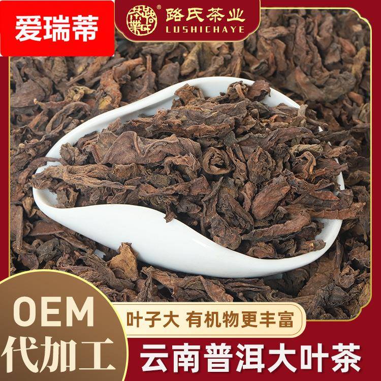 大叶种乔木老树散茶枣香普洱 路氏正味茶业云南勐海厂家熟茶