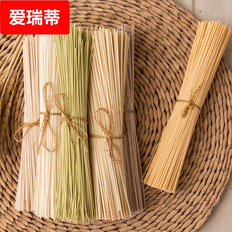 6口味菠菜面张爷爷纯手工空心挂面面条龙须面超细面陕西特产4.8斤