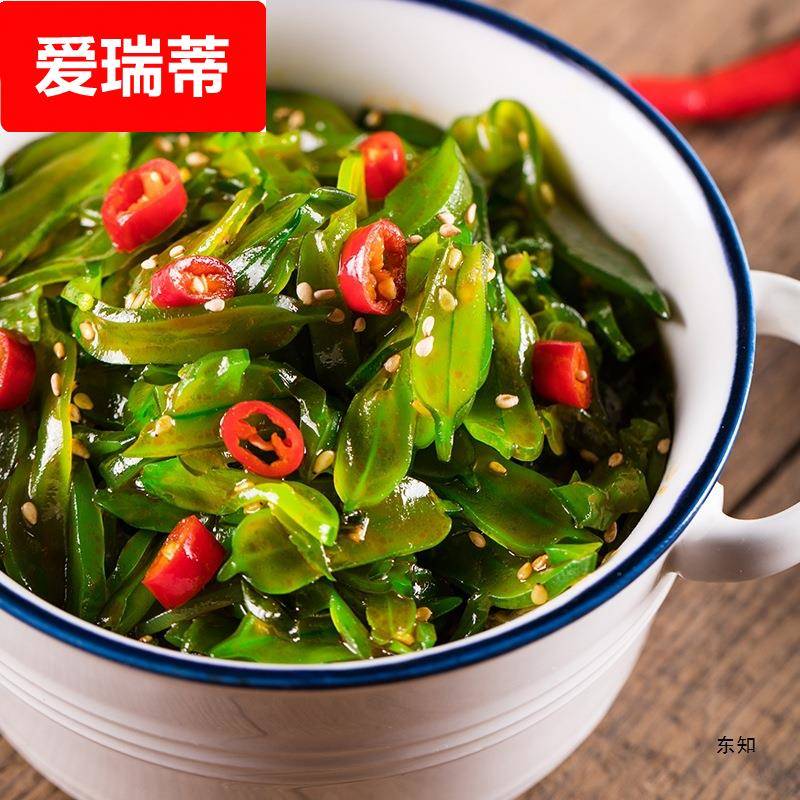 裙带菜梗段海带香辣梗片海白菜新鲜即食下饭菜拌饭拌面400g