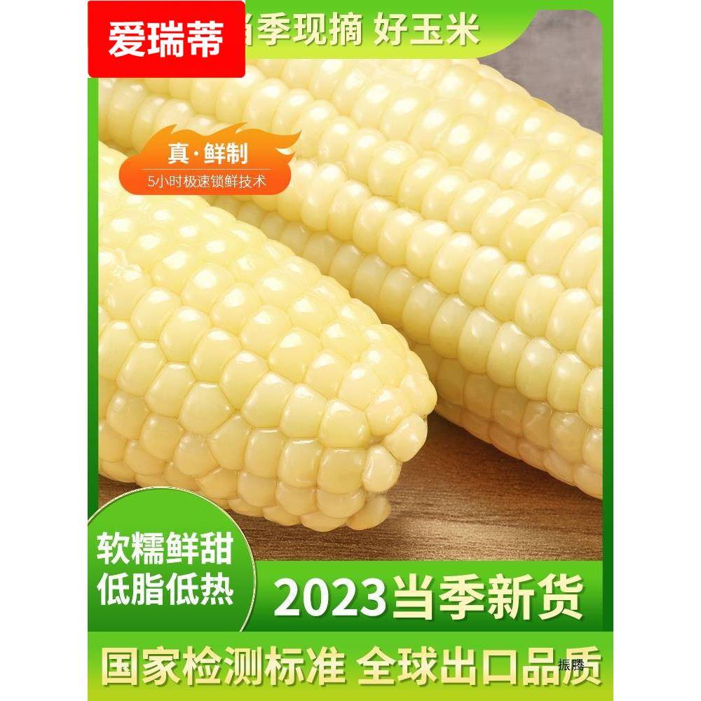 东北白糯玉米真空包装粘糯玉米棒新鲜甜玉米粒粘舔糯早餐即食开袋