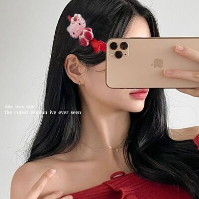 可爱卡通hellokitty发夹