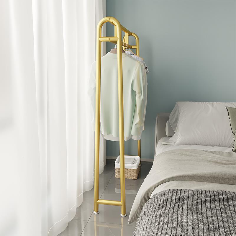 衣架落地卧室2025新YBE30cm床窄小型晾家用简易阳台款晒门后边衣