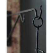 触造铁艺架三 手工WVQ锻造打出自在钩壁挂配件 铁角支