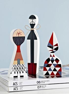 摆柜件家居装饰客厅现代简约桌面设计师儿童房软装品电视玄关BJ-3