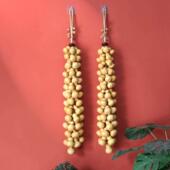 天然真葫芦到挂件创入壁口UAB门门小葫芦挂件客厅入口门装 饰富意