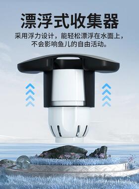 BYIM-SP2锦鲤鱼设池树叶垃收圾集撇渣水面漂浮物过滤鱼塘池器塘自
