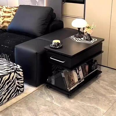 板全几实木可移动巴士边1几阳台茶桌小推升车轻奢岩降创意沙发边