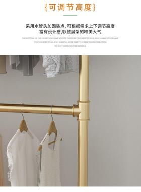 双层升降杆晾衣GXO架落地舍挂衣单卧室宿阳台多层用家凉晒神器衣