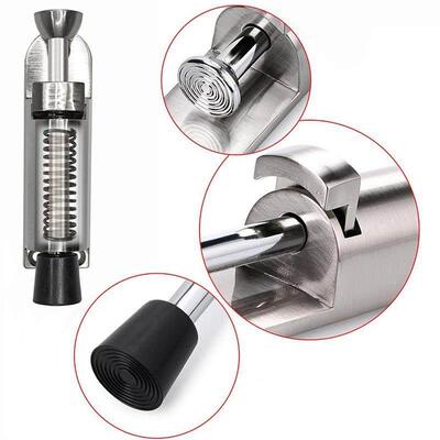 采购产品定门塞，门塞，，VMI脚门吸门撞位器无冲孔门架，防门缓