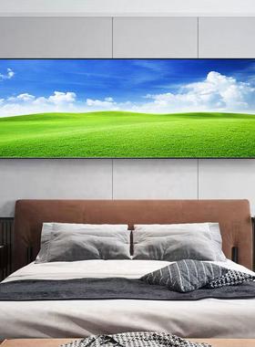 水客厅沙发风背景墙饰画卧室景挂PHI画酒店山民宿流水生财晶瓷壁