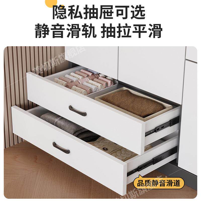 书桌带柜一体儿童房电脑书柜桌组合家用卧衣室带书架实习美切斯木