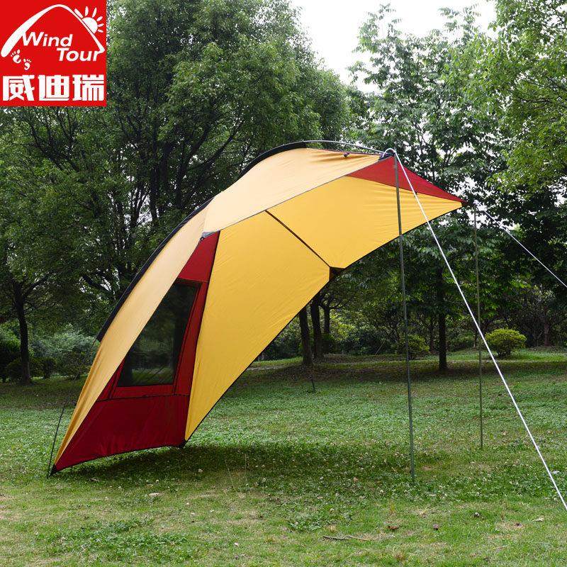 汽车后延伸帐篷雨户外自驾WT011411游Suv汽车汽旅行防装备露营车