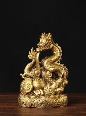 新款如意铜生肖摆件 十二生肖件 牛新款如意虎兔龙蛇马鸡羊鼠猴摆