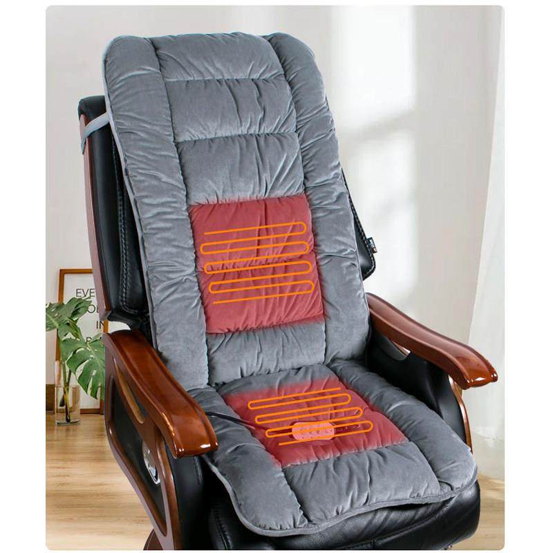 冬季加厚椅躺座垫加电椅垫折叠椅老板椅垫子热午休午睡躺椅坐垫