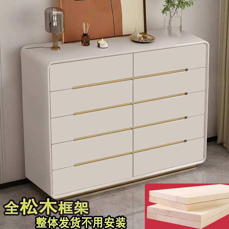 新款北欧五斗柜家用卧室简约斗橱大容量收纳储物柜抽屉式置物柜