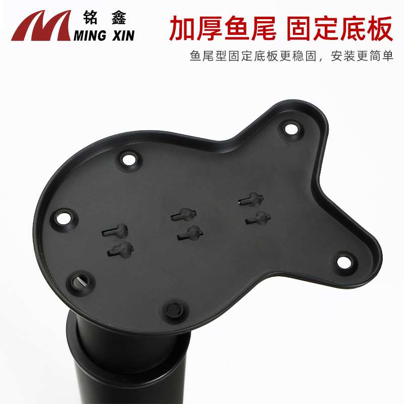 多功能伸缩可折叠吧台脚  升降餐桌支架办公会议桌支撑脚五金配件