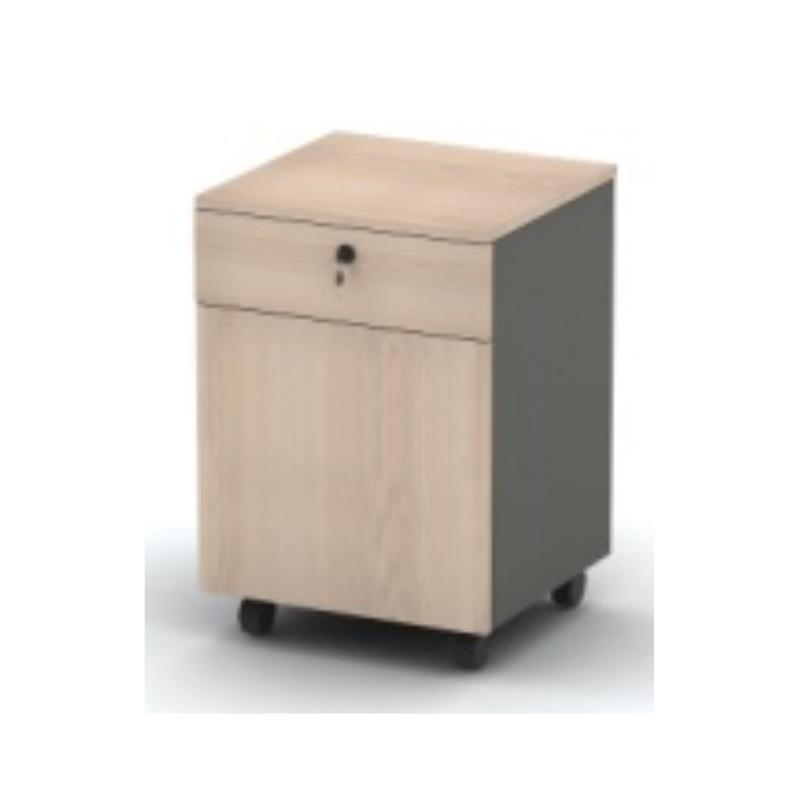 志光办公桌系列可移动活动柜简约现代职员桌办公室桌椅组合家具