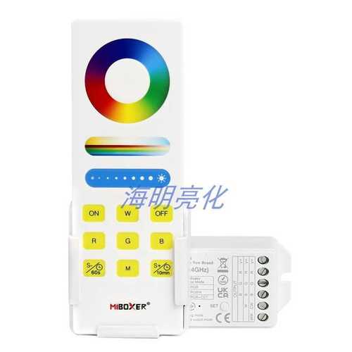 MI.BOXER 2.4G无线同步RGB/RGBCW灯条控制器3合1自动转发同步信号