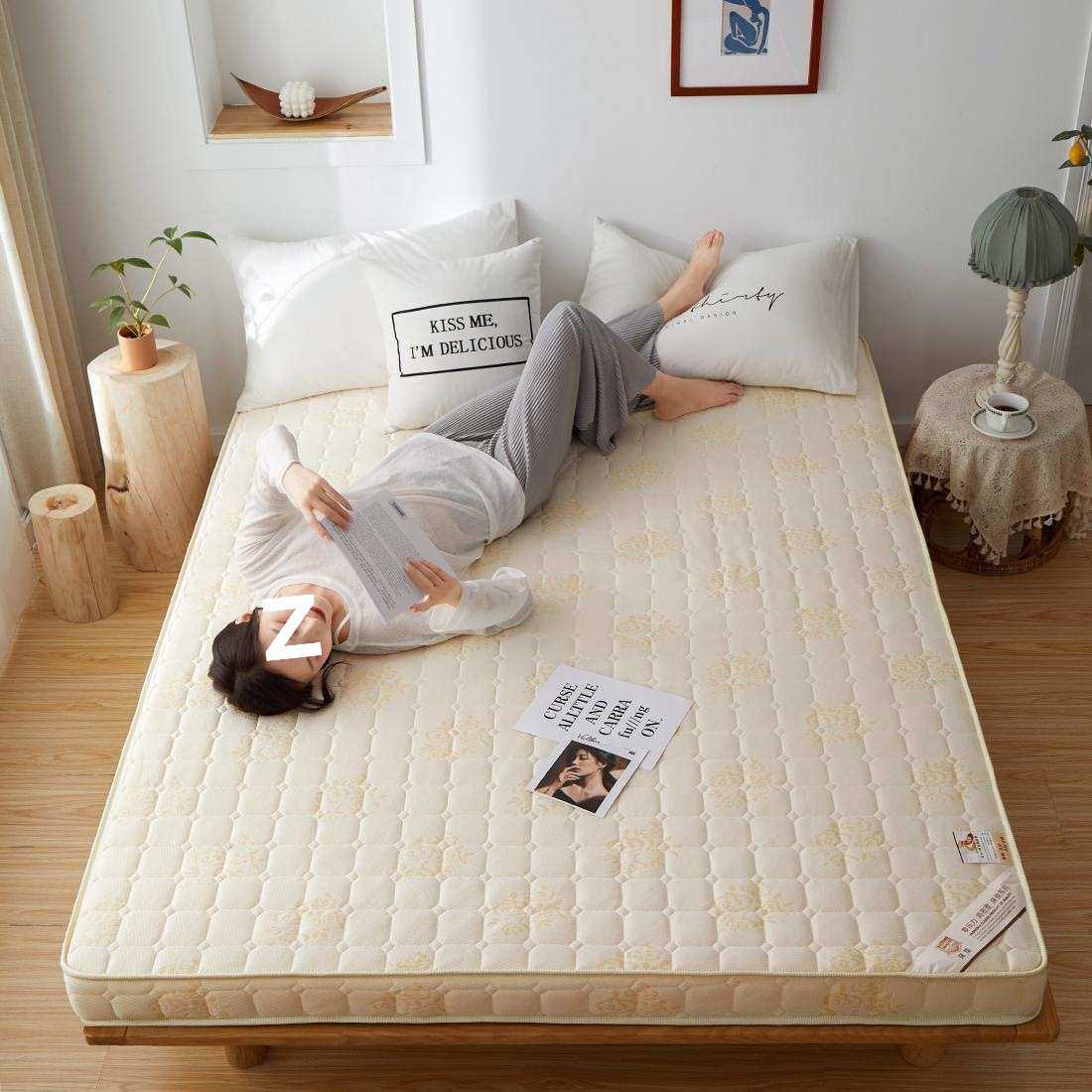 超厚超软床垫软垫家用双人垫子1.5x2.0m学生宿舍单人租房专用褥子
