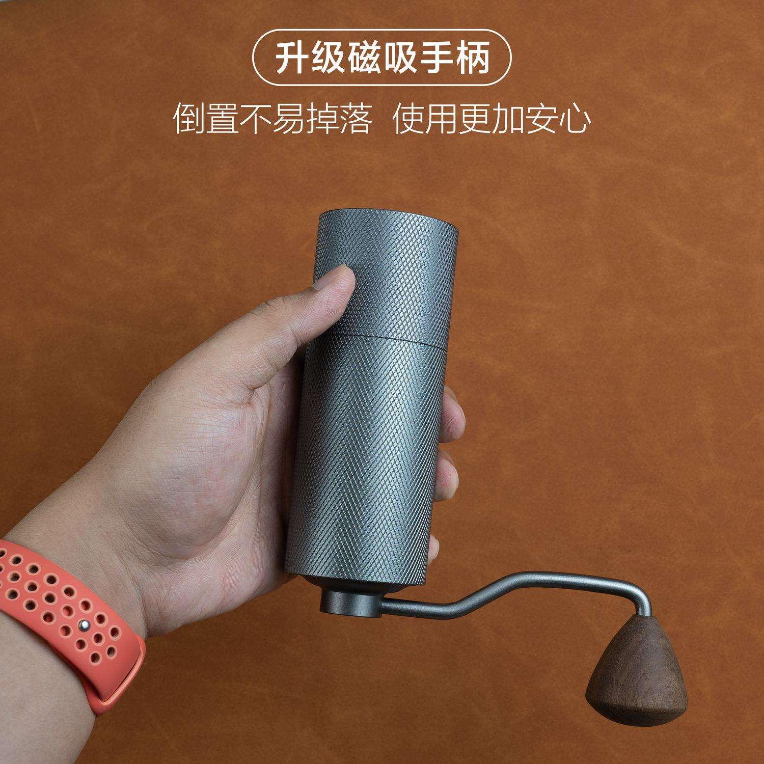 家用手冲意式咖啡研磨器具随行现磨手动不锈钢手摇咖啡磨豆机