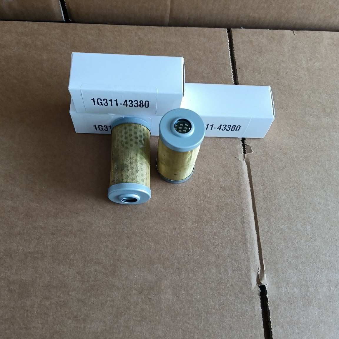 1G311-43380 15831-43380 供应挖掘机柴油滤清器 铜网过滤