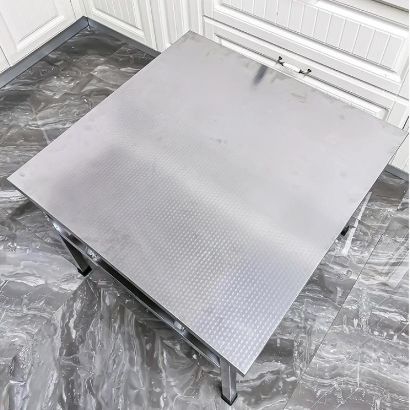 加厚不锈钢折叠桌便携式烧烤桌子户外摆摊商用夜市简易餐桌小方桌