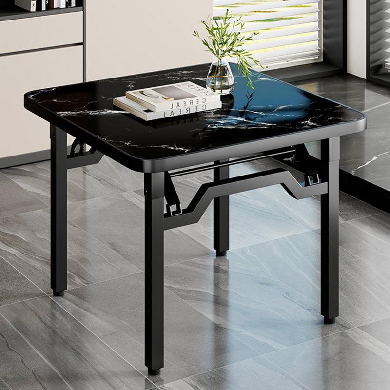 J^可折叠桌子餐桌家用小户型吃饭桌子掼蛋桌烤火桌子摆摊小