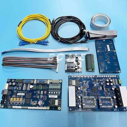 hoson汉森板卡i3200喷头双头控制套板改组装UV写真数码印花机主板