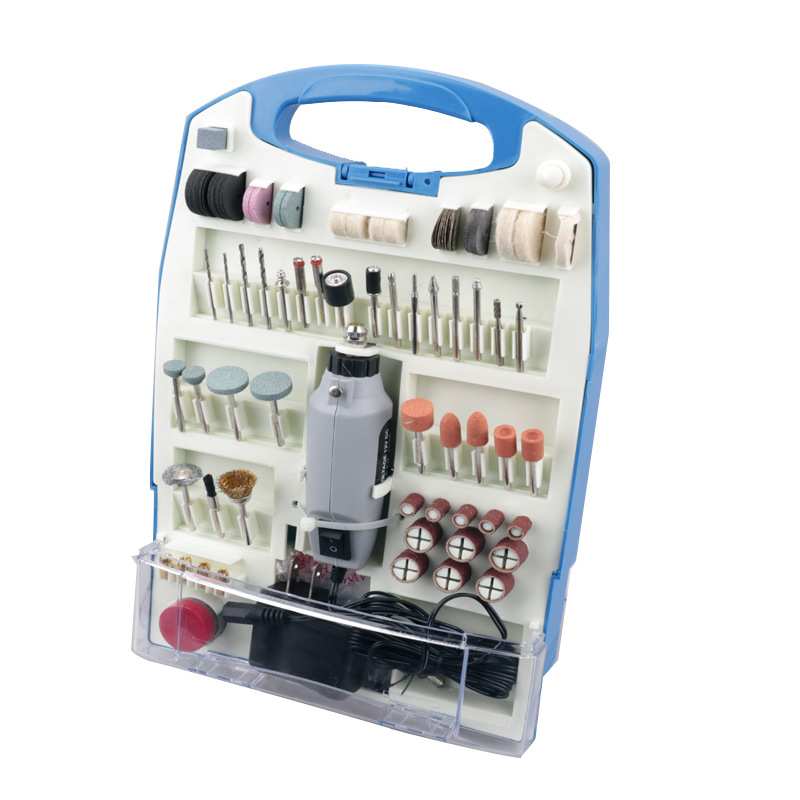 12V110PC电磨套装微型迷你电钻/多功能打磨雕刻/电磨工具/美甲