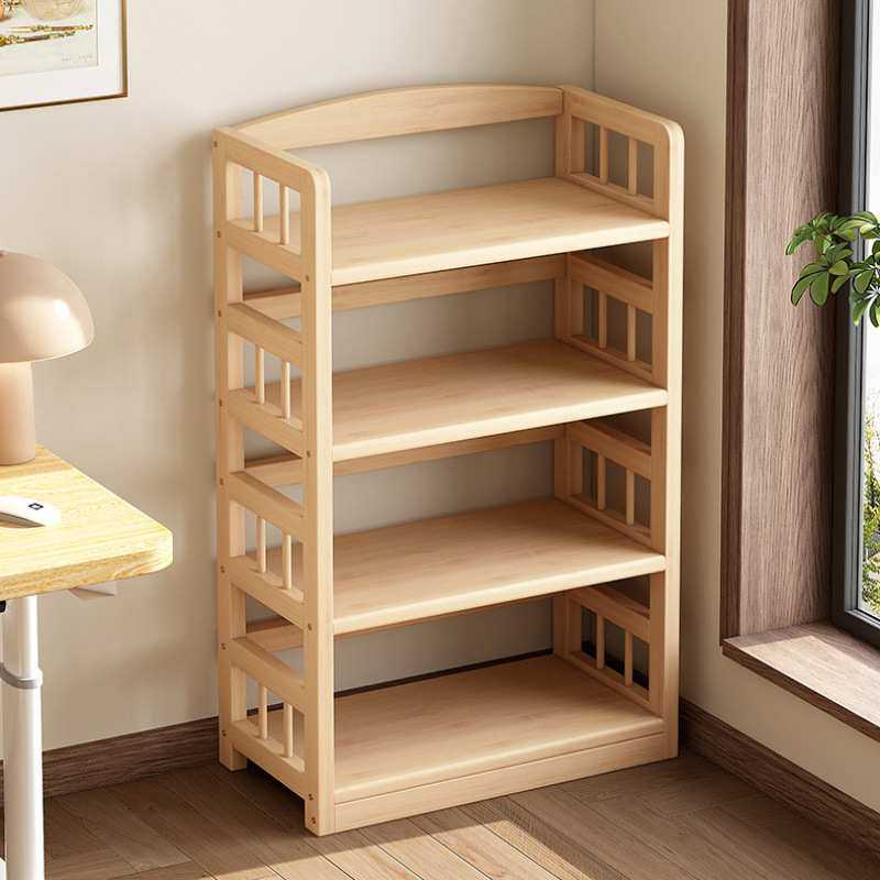 实木书架落地置物架简易家用客厅柜子小书柜储物柜靠墙边收纳架子,鲜花速递/花卉仿真/绿植园艺,割草机/草坪机,淘宝优惠券,粉丝福利购,淘宝优惠卷