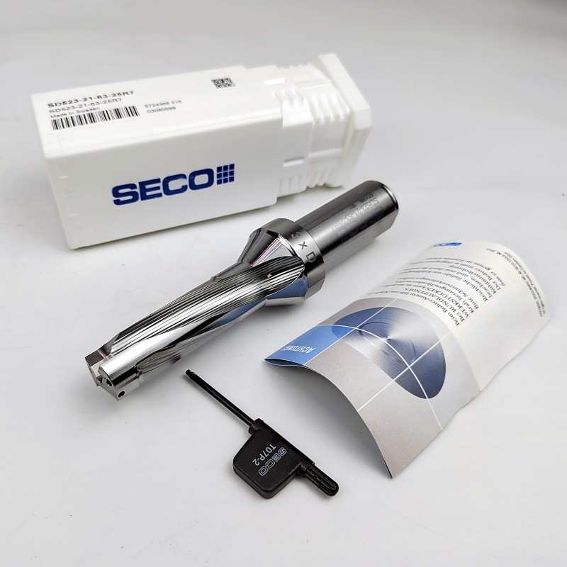 瑞典山高快速钻头SD523-21-63-25R7深孔钻U钻3/4/5倍径订货