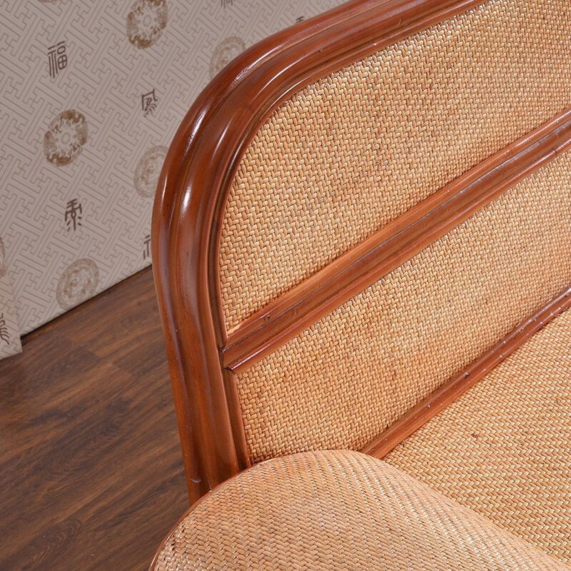 藤编真藤贵妃床罗汉位三人沙发中式藤家具单人休息懒人椅贵妃沙发