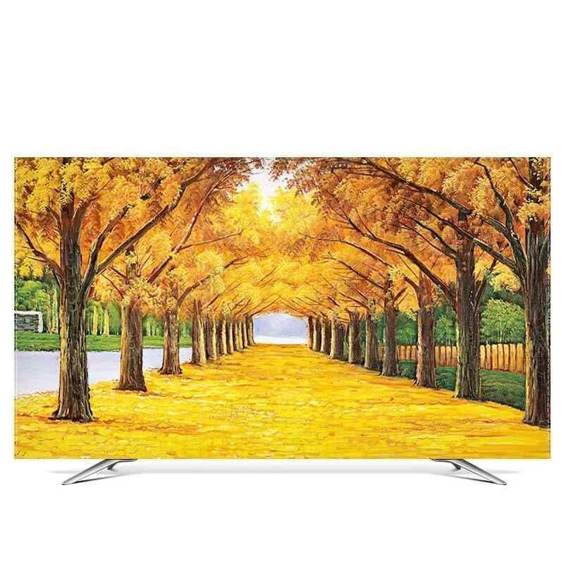 55寸液晶电视机罩50 60 65 75防尘罩新品Q曲面台挂式电视机新品