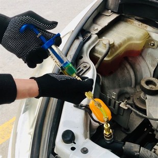 汽车空调冷冻油加注器免抽真空荧光示踪剂雪种油充注维修工具