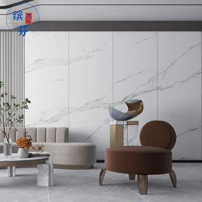 800x2600大板材哑光岩板电视背景墙瓷砖大理石客厅卫生间简约墙砖
