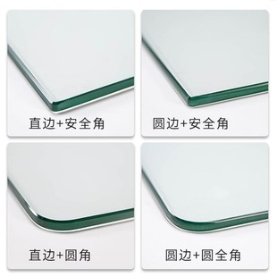 钢化玻璃定制5mm设备玻璃板8mm桌面烤漆磨砂10mm12mm15mm19mm定做