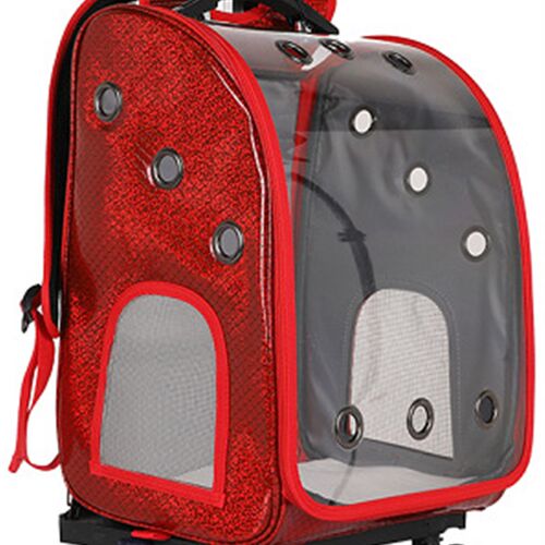 猫包便携外出宠物拉杆箱行李箱小型犬狗狗包高颜值带轮子宠物包包