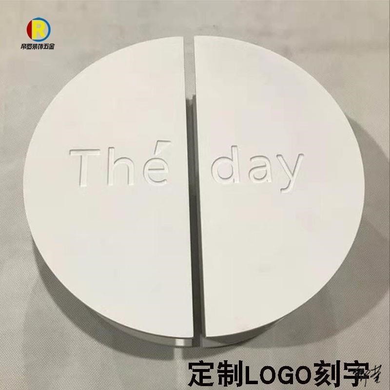 半圆形大门拉手玻璃门把手雕刻中式铝玻璃门服装店整把手饭店