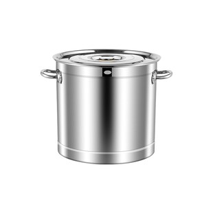 煮鸡鸭专用锅煮白切鸡锅 304商用不锈钢桶 带盖不锈钢汤桶 大容