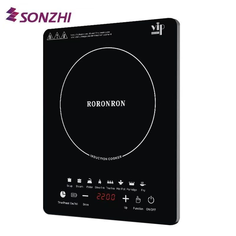 110V电磁炉家用电陶炉多功能一体节能大功率智能电池灶欧规3500W