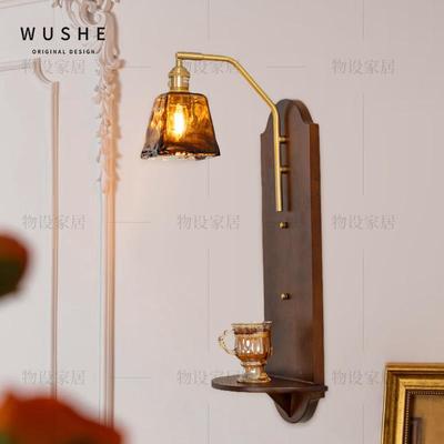 中小古侘寂众覆古客厅卧室床头51461玄关过道宿咖啡厅景墙覆民背