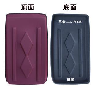 电动三加D240502轮皮车雨棚顶盖厚顶棚遮阳雨挡新款车篷覆合革软