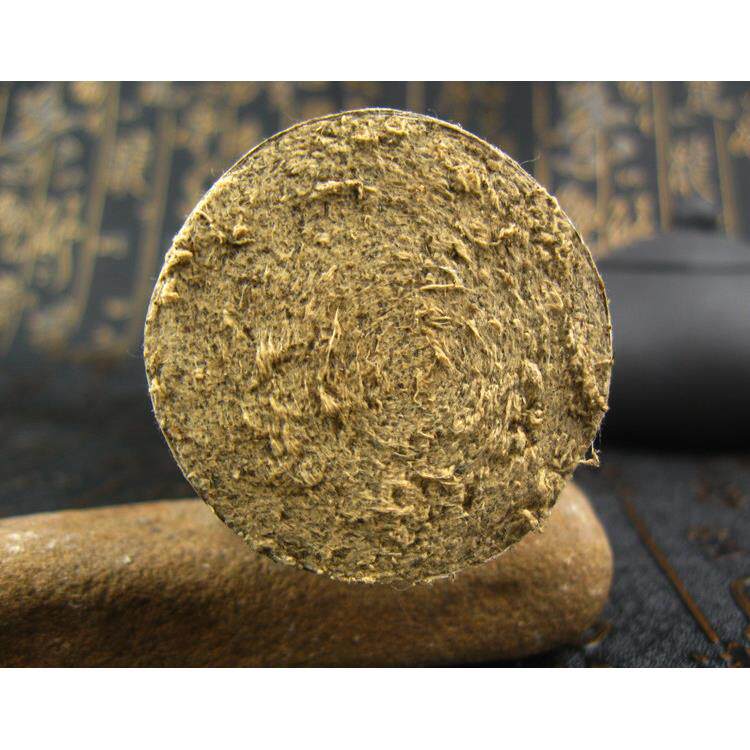 厘米粗古法低温石艾磨石臼长纤维绒条桑皮纸热敏灸雷4火艾灸条2支