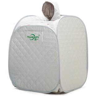 元一蒸汗106家居全身毒折叠装免蒸桑拿浴箱排排汗单安人配可件箱