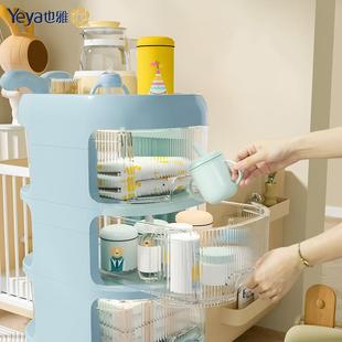 JY32护理新手推 移婴儿品用置物架小推车零食收纳家居动生儿专用G